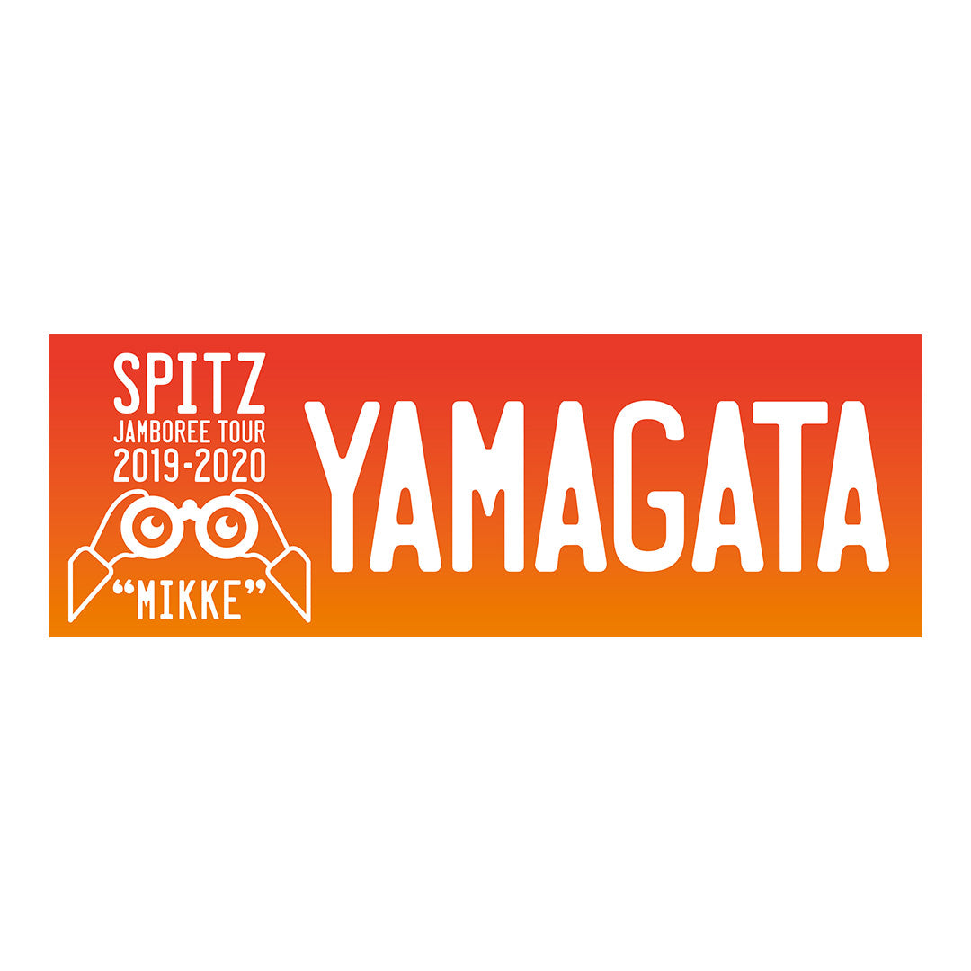"MIKKE" LOCAL BUMPER STICKER YAMAGATA