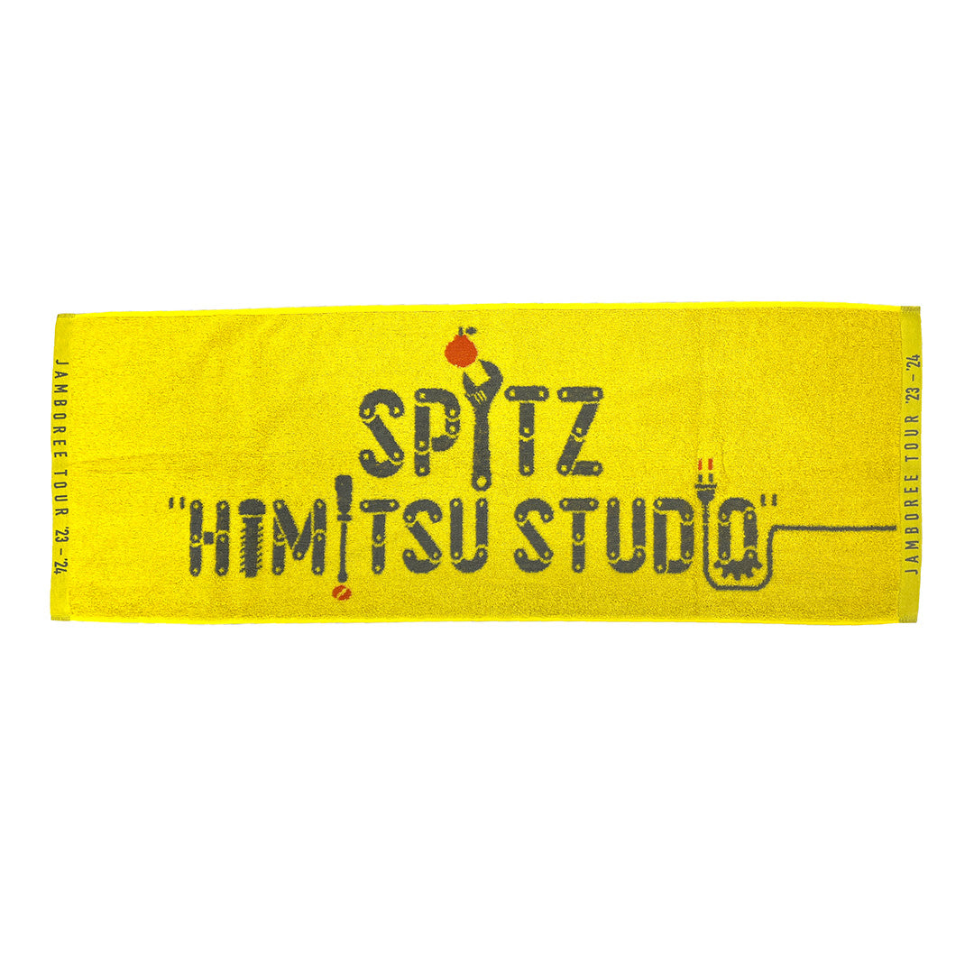 "HIMITSU STUDIO" SPORT TOWEL(YELLOW)