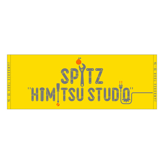 "HIMITSU STUDIO" SPORT TOWEL(YELLOW)