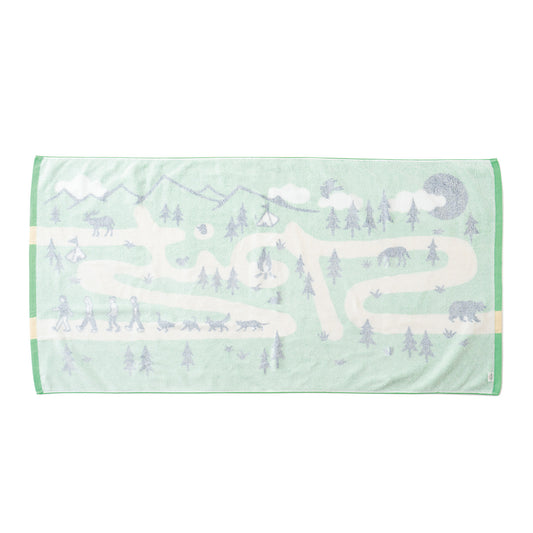 YURU MORI SANPOMICHI BATH TOWEL