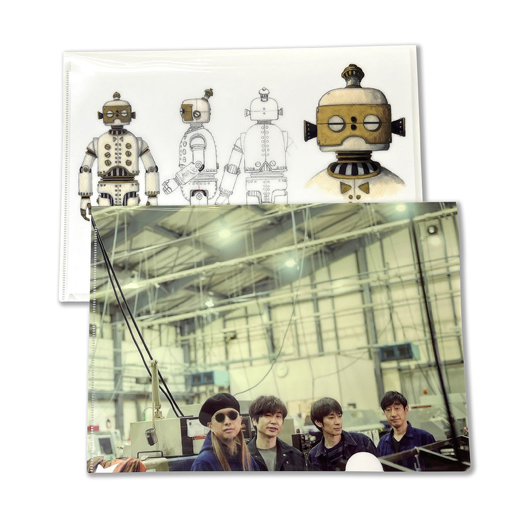 "HIMITSU STUDIO" CLEAR FILE SET OF 2