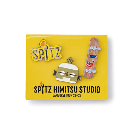 "HIMITSU STUDIO" PINS SET