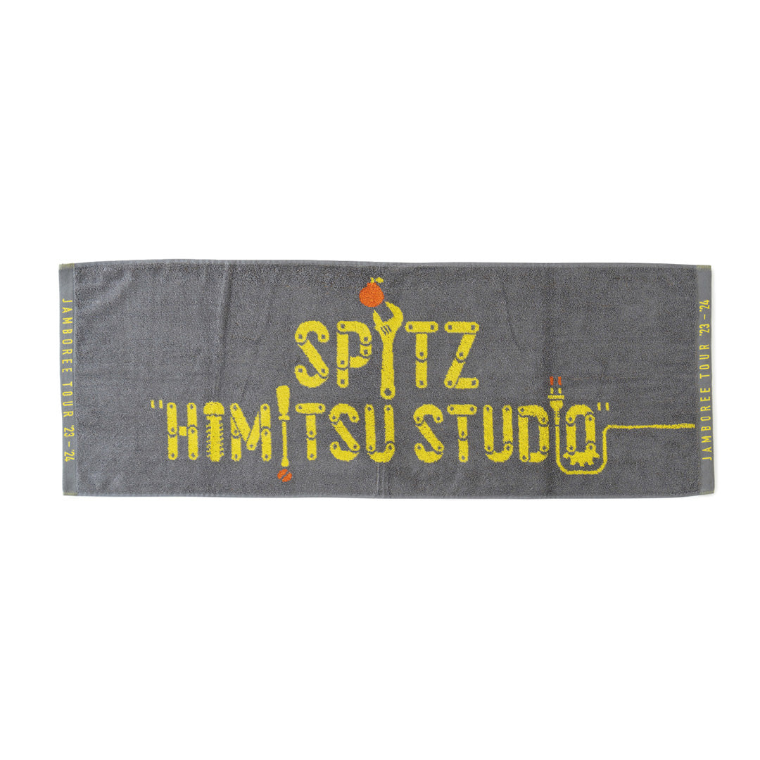 "HIMITSU STUDIO" SPORT TOWEL(GREY)