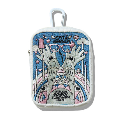 SHUKUSAI EMBROIDERED POUCH