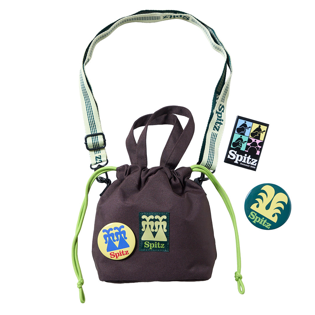PAPER-CUT STYLE ALIEN SHOULDER BAG